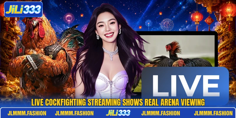 Live cockfighting streaming shows real arena viewing