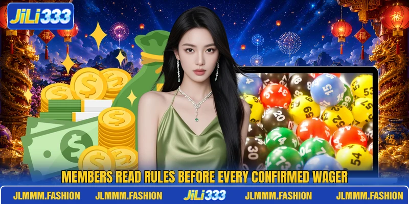 Members read rules before every confirmed wager Members read rules before every confirmed wager