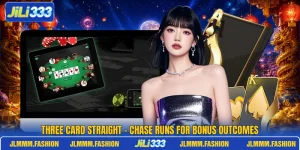 Three Card Straight - Chase Runs For Bonus Outcomes